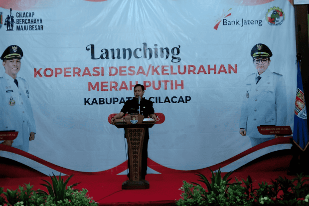 Koperasi Desa Kelurahan Merah Putih Resmi Diluncurkan di Kabupaten Cilacap Kabaronlineku.my.id