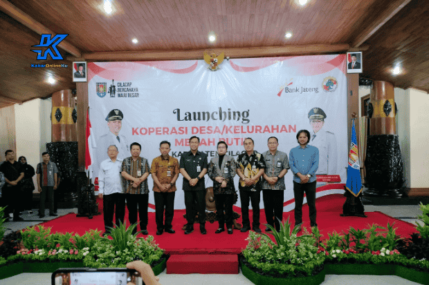 Peluncuran Koperasi DesaKelurahan Merah Putih di Kabupaten Cilacap oleh Bupati dan Wakil Bupati Kabaronlineku.my.id