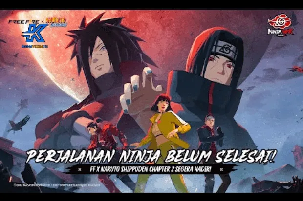 Free Fire x Naruto Chapter 2 Hadirkan Itachi dan Akatsuki, Kolaborasi Epik yang Dinanti Kabaronlineku.my.id