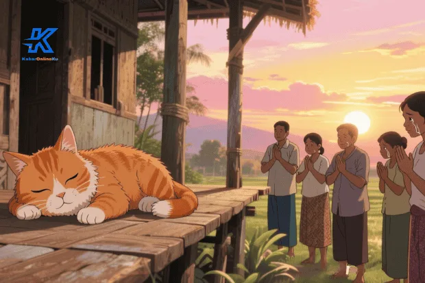 Kepergian Kucing Sang Guru